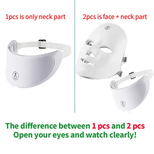 Masca masaj facial LED