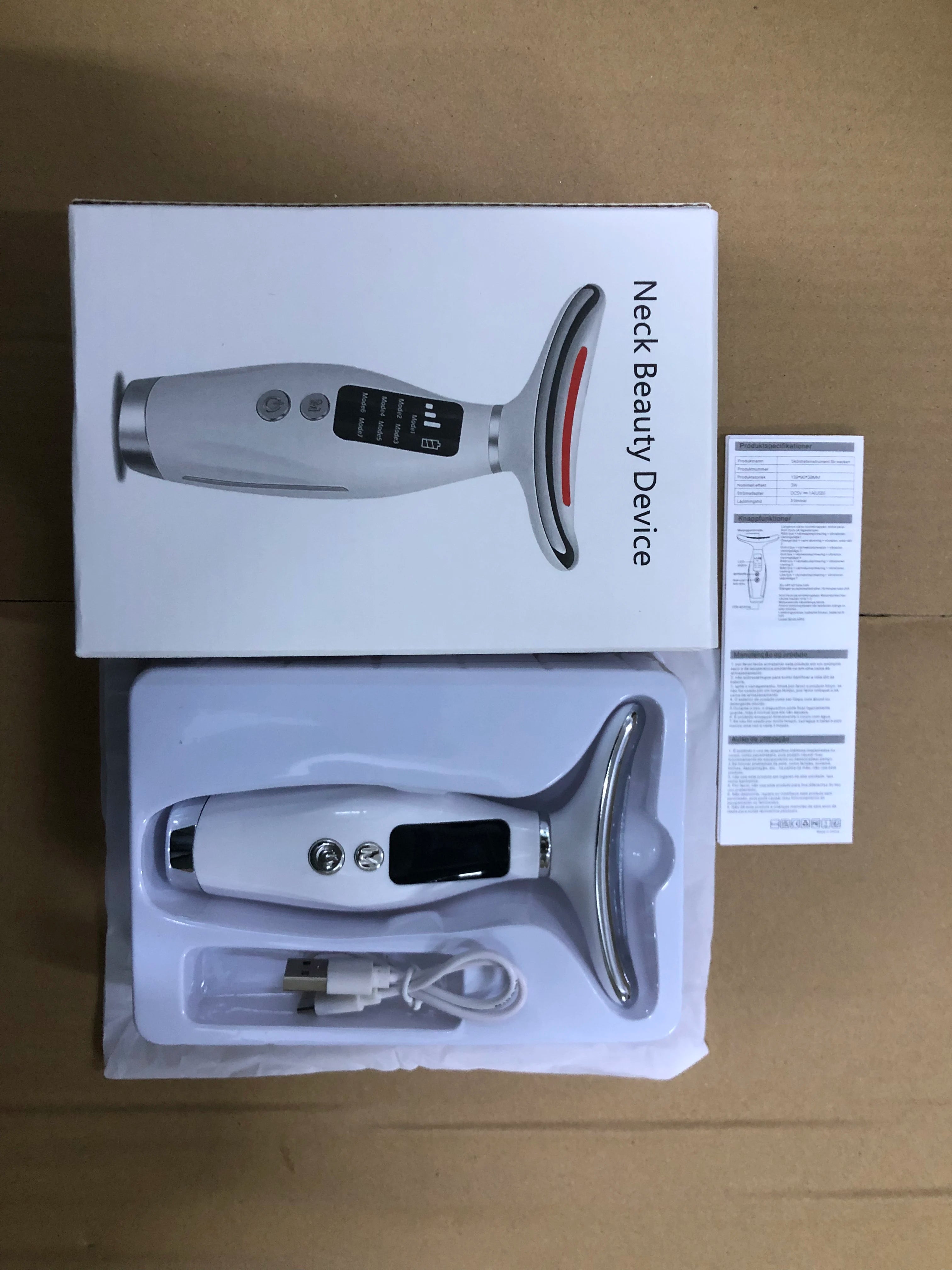 Aparat Lifting Facial LED 7 Culori – Ten ferm, luminos și fără riduri